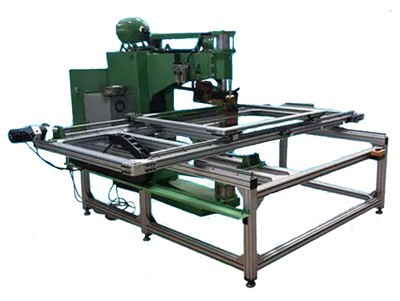 Автоматична 125KVA решетъчна телена мрежа Защитна машина за заваряване на редове XY ос